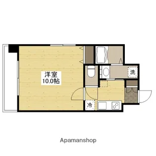LUTELLA河原町 (旧 BONDBLD.)【3階】の間取り
