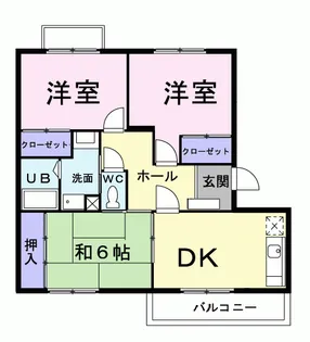 エスポワールメーゾン【3階】の間取り