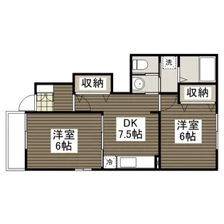 ベル・オーブ【1階】の間取り