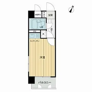 ライオンズマンション西霞町第2【6階】の間取り