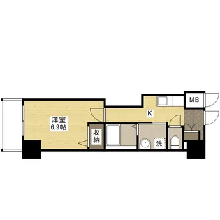 TERRACE(テラス)【5階】の間取り