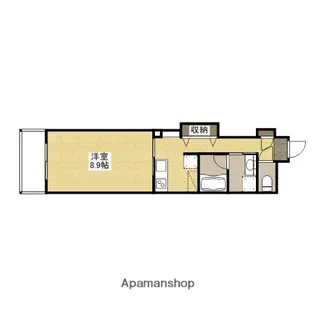 Grace Hills【9階】の間取り