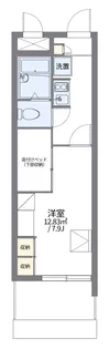 レオパレス国泰寺【1411号室】の間取り
