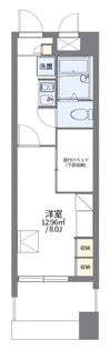 レオパレス国泰寺【707号室】の間取り