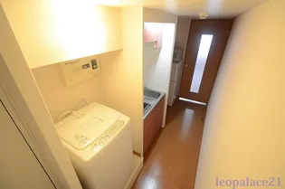 レオパレスグリーンビュー【1階】の玄関