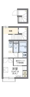 レオパレスれお【209号室】の間取り