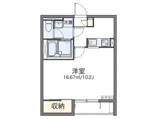 レオネクストSⅠ【103号室】の間取り