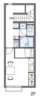 レオパレスコーラル可部東【209号室】の間取り