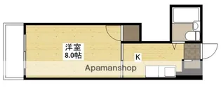 LS舟入本町【3階】の間取り