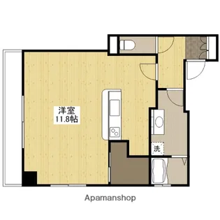 ヴィラ オアシス【7階】の間取り