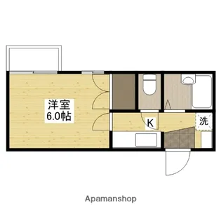 パティフィールド【2階】の間取り