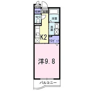 プロムナ-ド【1階】の間取り