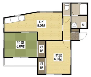 ハイム串戸【2階】の間取り