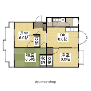 新納マンション【4階】の間取り