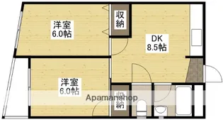 山崎ビル【4階】の間取り