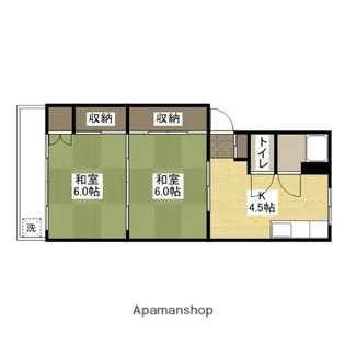 福地ビル【3階】の間取り