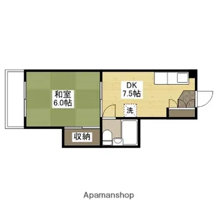 オオシマビル【3階】の間取り
