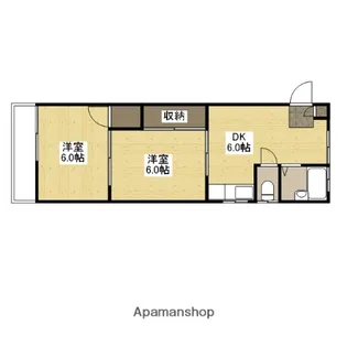 岩本ビル【2階】の間取り