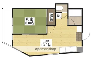 ヤマヒロビル【3階】の間取り