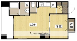 アールヴォレ楠木【3階】の間取り