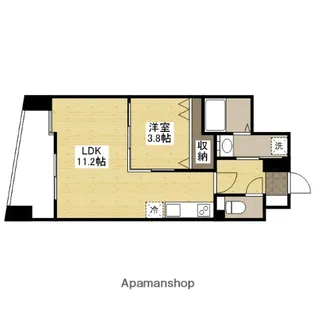 SHETLAND KUSUNOKI【6階】の間取り