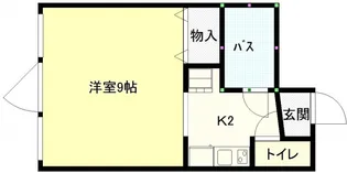 エスティーム皆実町【402号室号室】の間取り