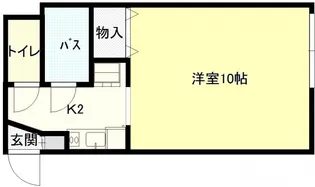 エスティーム皆実町【101号室号室】の間取り