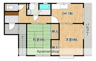 高橋コーポ【2階】の間取り