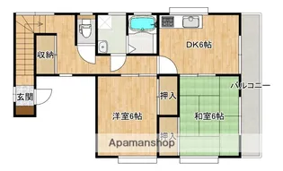 高橋コーポ【3階】の間取り