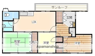 戸井ビル【2階】の間取り