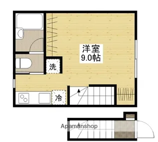 アロベスタ串戸【2階】の間取り