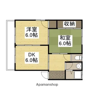 センチュリー牛田【2階】の間取り
