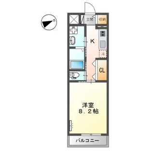 フレンドリー京橋【5階】の間取り