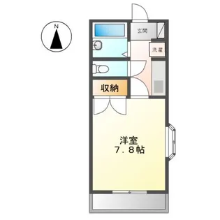 ユースパレス土井【1階】の間取り