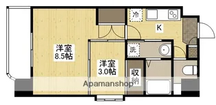 メゾン山城【6階】の間取り