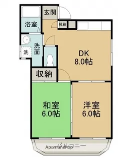 FORUMKOGO【3階】の間取り