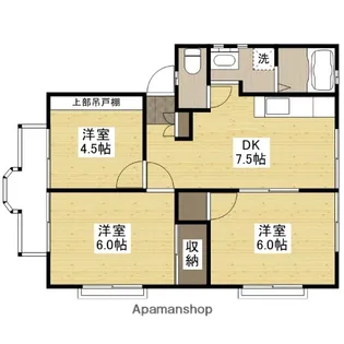 ルビーハイツ【2階】の間取り