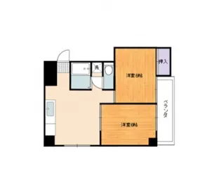 和田ビル【303号室号室】の間取り