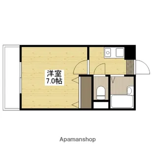 ポート21【3階】の間取り