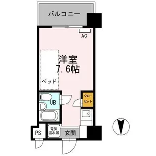 ベルハウス【3階】の間取り