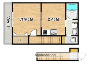 レユシール中山中町【2階】の間取り