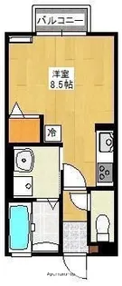 アーバンFUJI【2階】の間取り