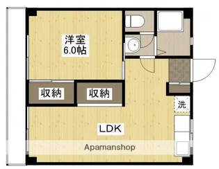 87G WOH 吉島東【2階】の間取り