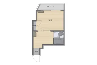 パークハイム神田【403号室号室】の間取り