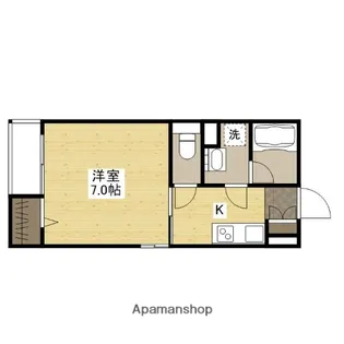 エトワール三入【1階】の間取り