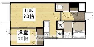 月光江波東弐番館【2階】の間取り