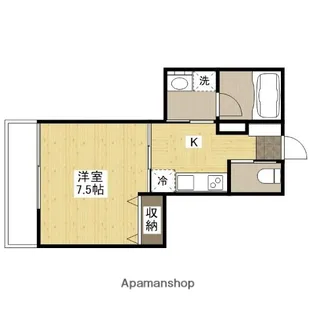 PLEIN SOLEIL古江西町【1階】の間取り
