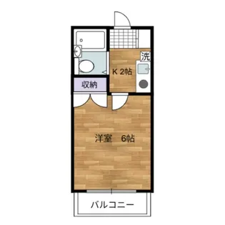 カーサ駅前【102号室号室】の間取り