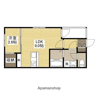シンビ高須駅前1【3階】の間取り