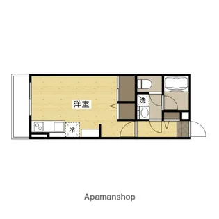 プレジャーコーポ五日市駅前【2階】の間取り